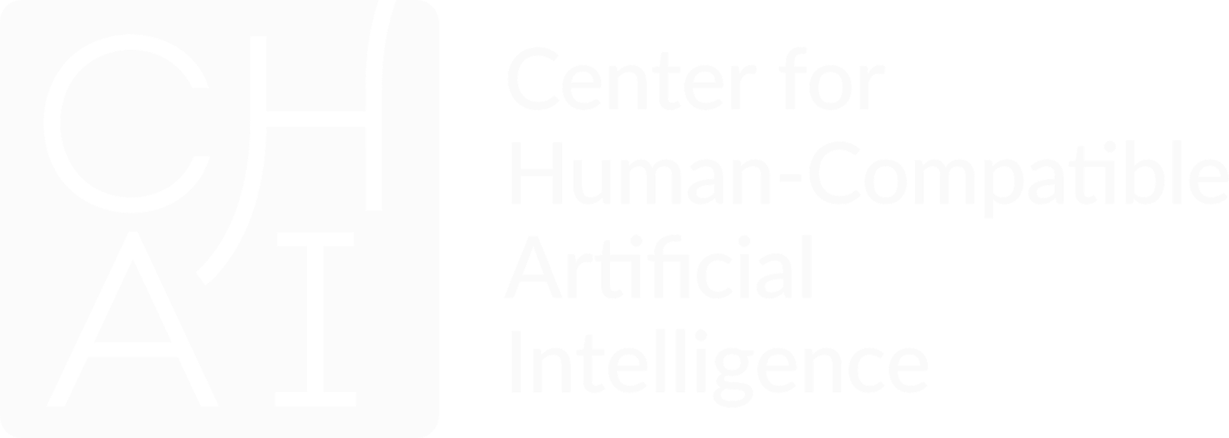 Center for Human Compatible AI
